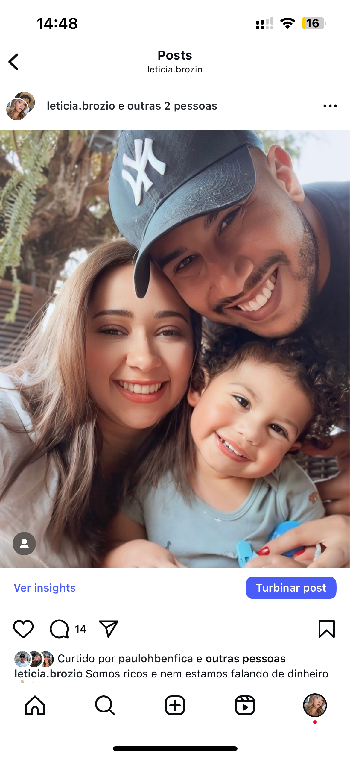 Família selfie